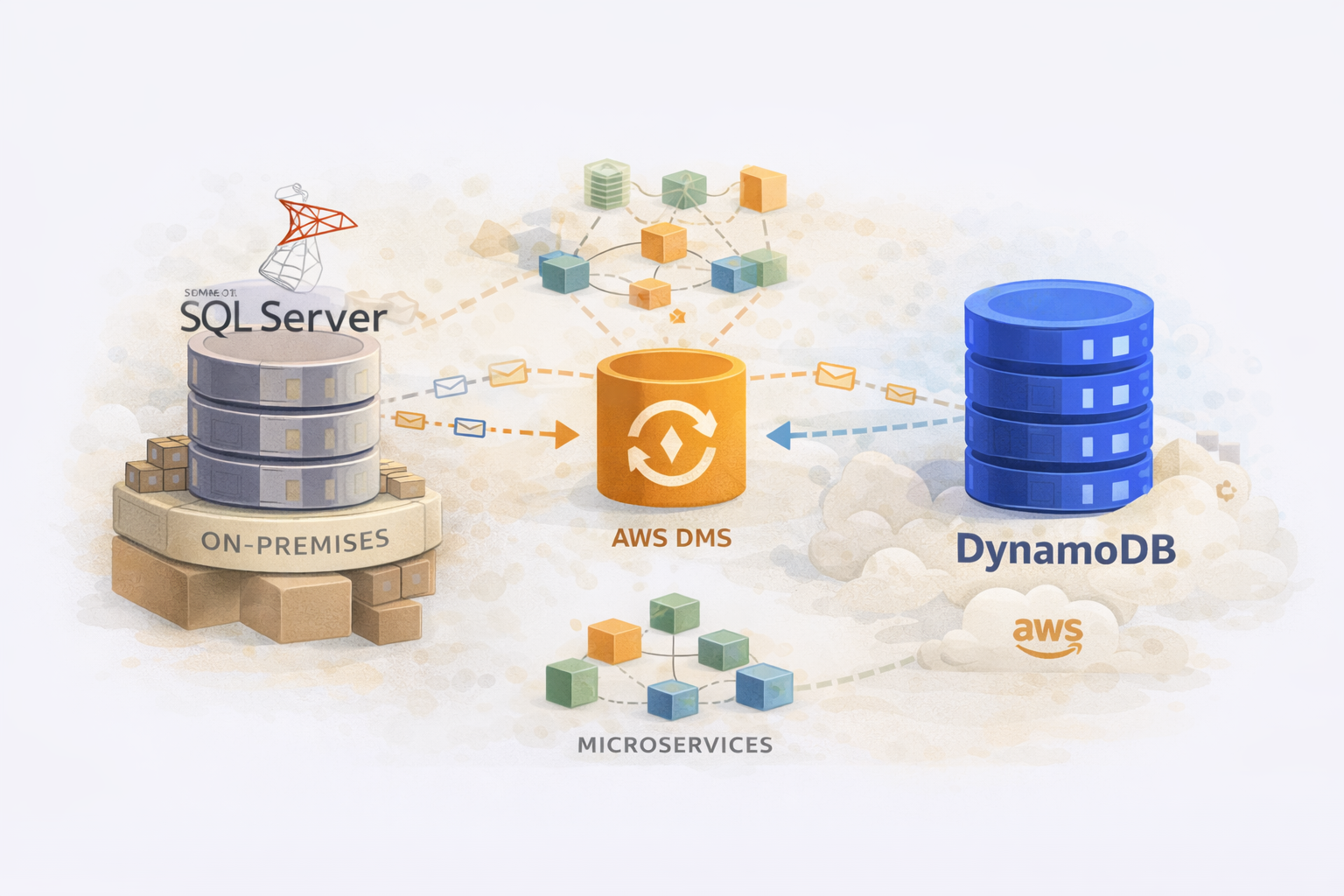 Migrating Event Store Data from SQL Server and Oracle to DynamoDB with AWS DMS